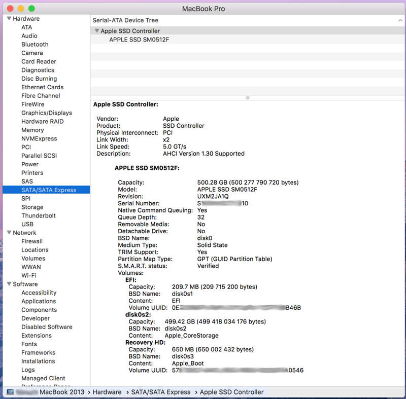 Apple MacBook Pro (15-inch, ME294LL/A) - [Quad-Core i7, 16GB RAM, 512GB SSD, GeForce GT 750M]