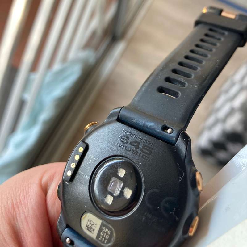 Garmin Forerunner 645 Music  Black with Rose-gold Hardware