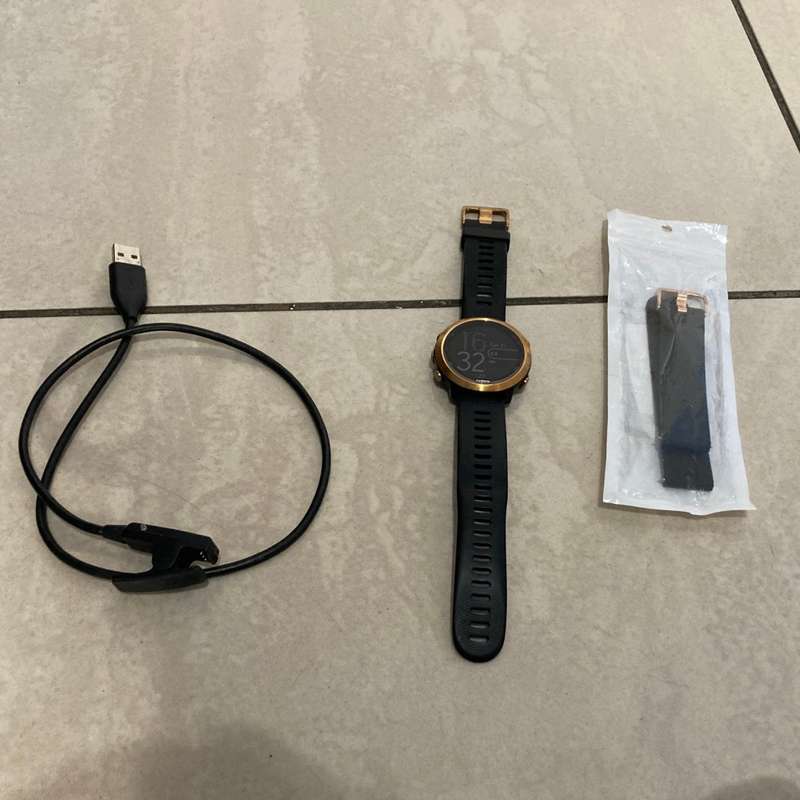 Garmin Forerunner 645 Music  Black with Rose-gold Hardware