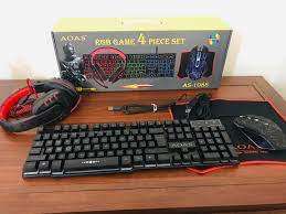 4 Piece RGB Gaming kit AOAS -1088