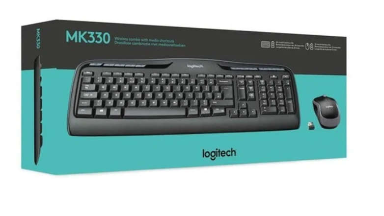 Logitech MK330 Wireless Keyboard and Mouse Combo
