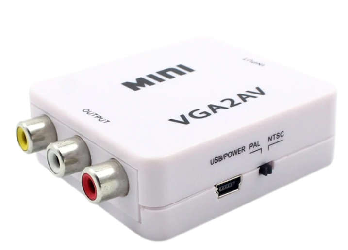 VGA to AV RCA Converter