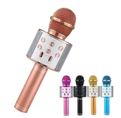HANDHELD KTV WIRELESS MICROPHONE HIFI SPEAKER