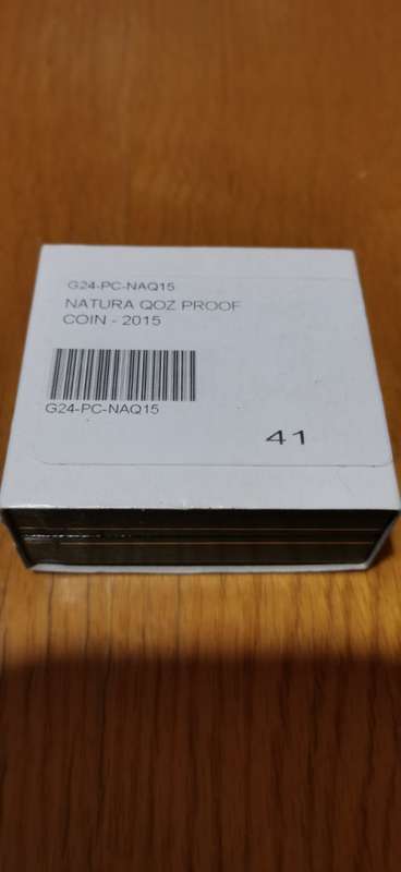 2015 1/4oz Natura The Black Backed Jackal Proof Coin