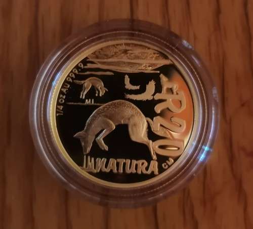 2015 1/4oz Natura The Black Backed Jackal Proof Coin