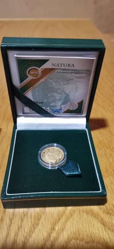 2015 Natura 1/10oz The Black Backed Jackal