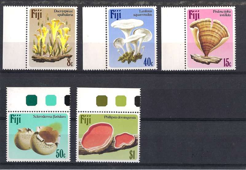 1984 Fungi - Fiji - Full Set (MNH)