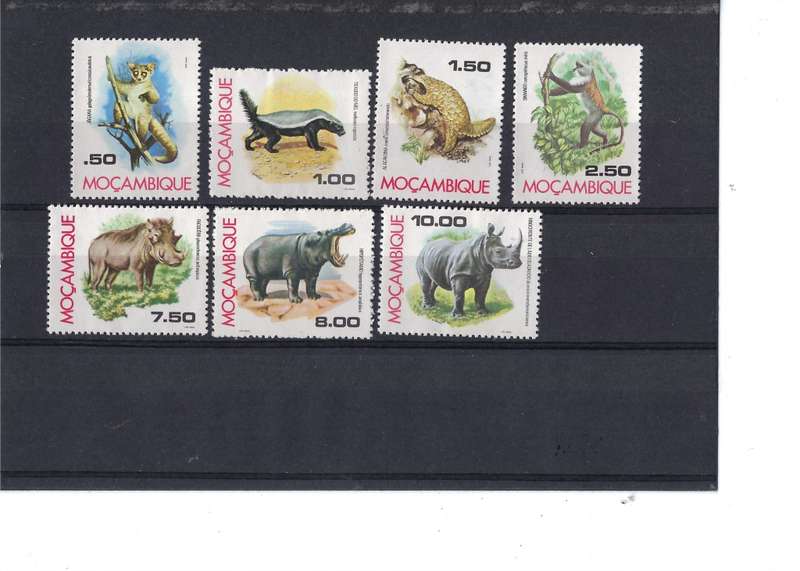 Mozambique - 1976 - Animals - (MNH)