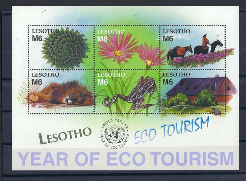 Lesotho 2002 - International Year of Eco Tourism MNH