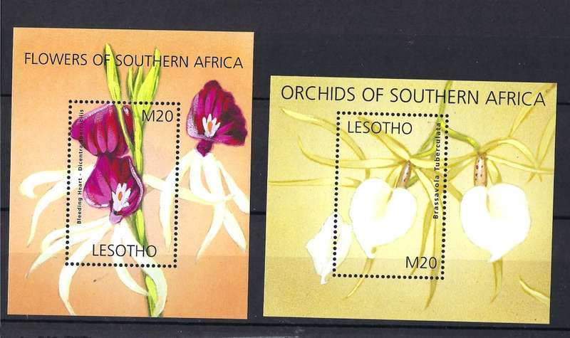 Lesotho  2002 - Flowers/Orchid of Southern Africa MNH