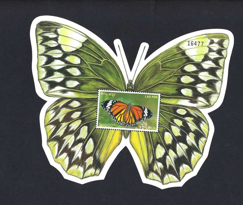 Laos - 2003 - Butterfly - MNH