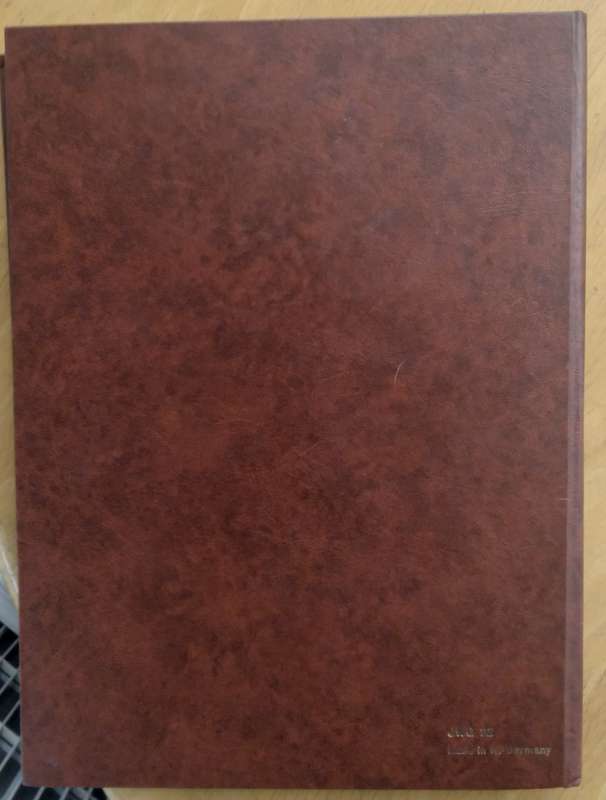 Ideal Empty Stock book - 16 d/s pages (32) - Good Condition 31 x23cm