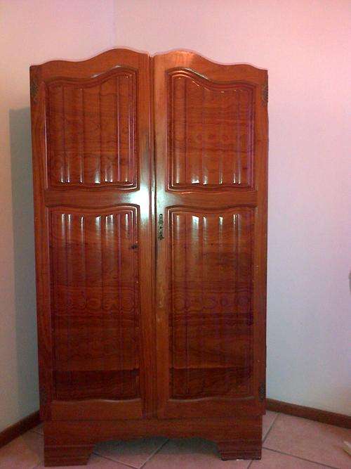80 Year Old Yellow Wood Wardrobe