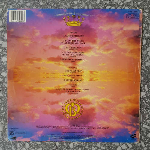 MOODY BLUES - KEYS OF THE KINGDOM(EXTREMELY RARE LP - SA Pressing 1991)