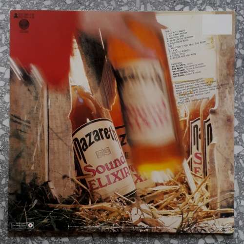 NAZARETH - SOUND ELIXER  LP, Album Country: Germany Released: 1983
