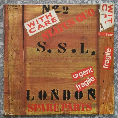 STATUS QUO - SPARE PARTS Vinyl, LP, Album, Stereo Country: South Africa Released: 1969