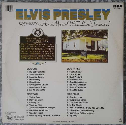 ELVIS PRESLEY - LIFE and TIMES: ALL HIS GREATEST HITS 2 × Vinyl, LP, Comp, Stereo Country: SA 1984