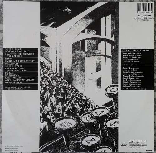 STEVE MILLER BAND - LIVING IN THE 20th CENTURY Vinyl, LP, Album Country: South Africa Released: 1986