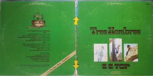 ZZ TOP - TRES HOMBRES Vinyl, LP, Album Country: South Africa Released: 1973