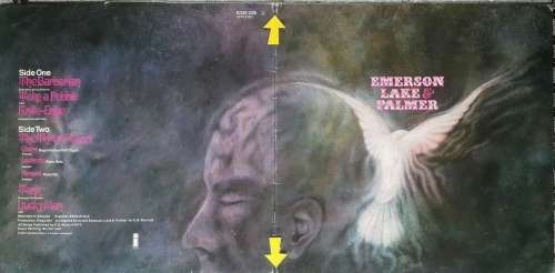 EMERSON, LAKE & PALMER - EMERSON, LAKE & PALMER Vinyl, LP, Album, G/fold Country: S/Africa 1971