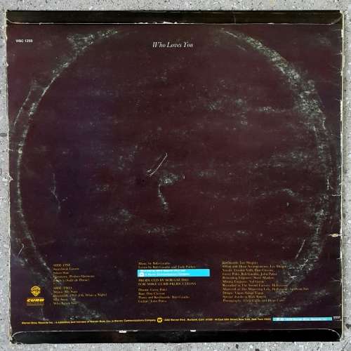 THE FOUR SEASONS - WHO LOVES YOU Vinyl, LP, Album Country: South Africa Released: 1975
