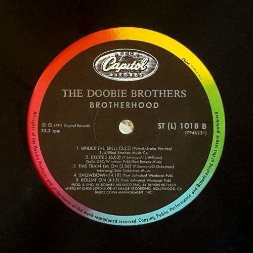 THE DOOBIE BROTHERS - BROTHERHOOD Vinyl, LP, Album, Country: South Africa 1991