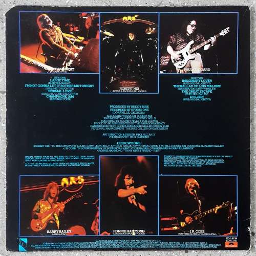 ATLANTA RHYTHM SECTION - CHAMPAGNE JAM Vinyl, LP, Album, Terre Haute Pressing Country: US 1978