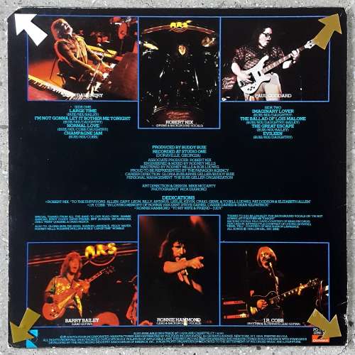 ATLANTA RHYTHM SECTION - CHAMPAGNE JAM Vinyl, LP, Album, Terre Haute Pressing Country: US 1978
