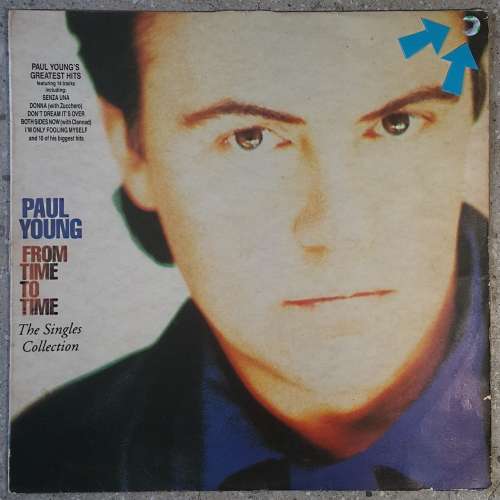 PAUL YOUNG - FROM TIME TO TIME - THE SINGLES COLLECTION Vinyl, LP, Comp., Zimbabwe 1991 VERY RARE!!!