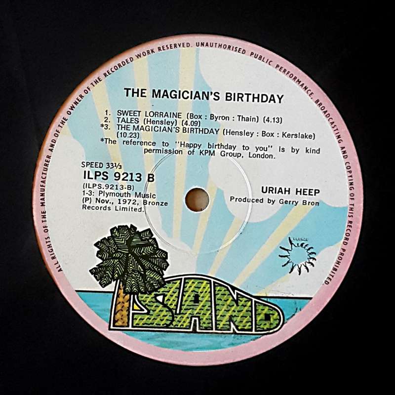 URIAH HEEP - THE MAGICIAN`S BIRTHDAY Vinyl, LP, Album, G/fold Country: South Africa Released: 1972