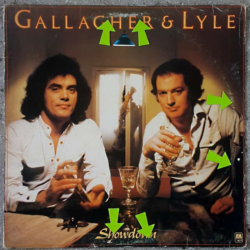 GALLAGHER & LYLE - SHOWDOWN Vinyl, LP, Album, Stereo Country: UK Released: 1978