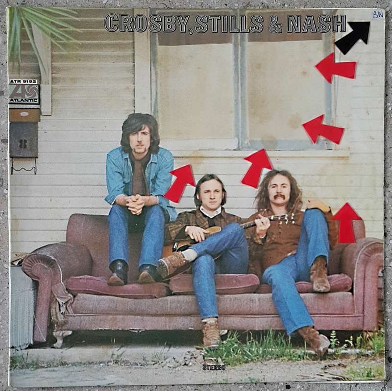CROSBY, STILLS & NASH - CROSBY, STILLS & NASH Vinyl, LP, Album, Stereo, G/fold Country: SA 1969