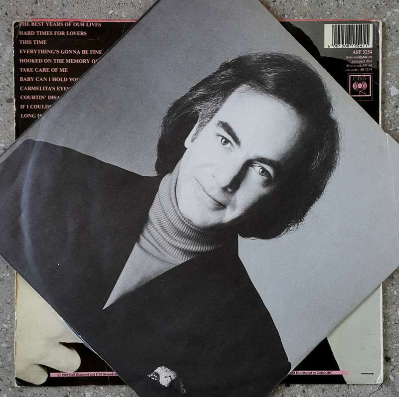 NEIL DIAMOND - THE BEST YEARS OF OUR LIVES inyl, LP, Album Country: South Africa Released: 1988