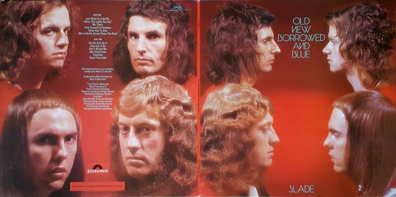 SLADE - OLD NEW BORROWED AND BLUE Vinyl, LP, Album Country: Australia Released: 1974
