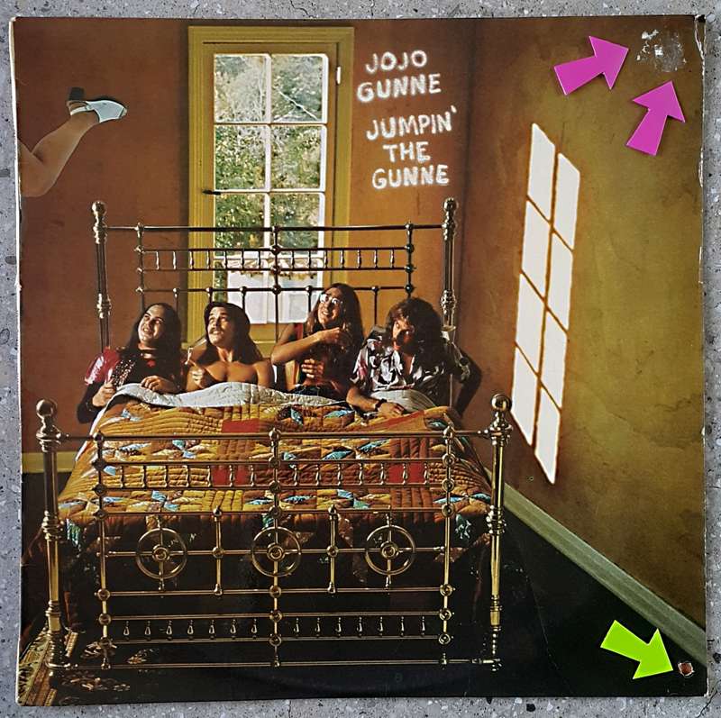 JO JO GUNNE - JUMPIN` THE GUNNE(censored image version) Vinyl, LP, Album Country: SA Released: 1973
