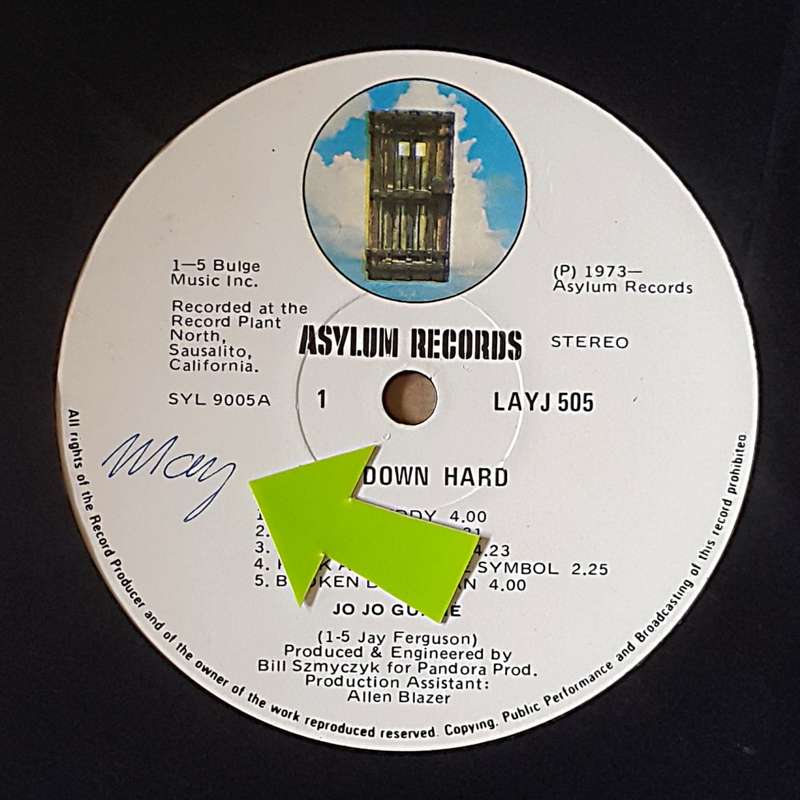 JO JO GUNNE - BITE DOWN HARD Vinyl, LP, Album Country: South Africa Released: 1973