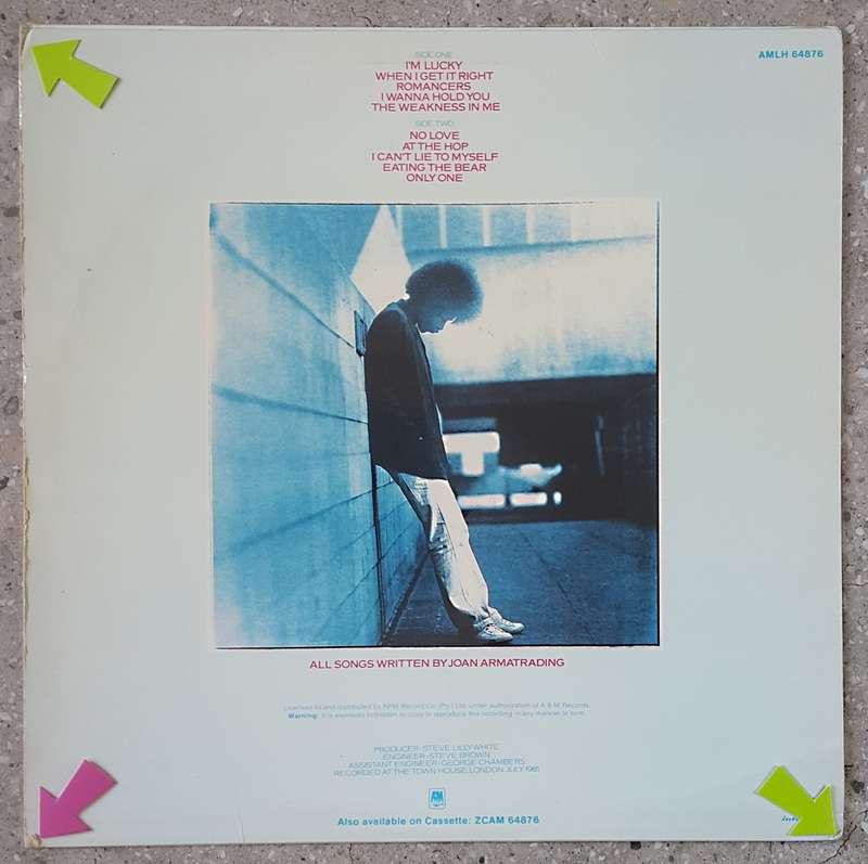 JOAN ARMATRADING - WALK UNDER LADDERS Vinyl, LP, Album Country: South Africa Released: 1981