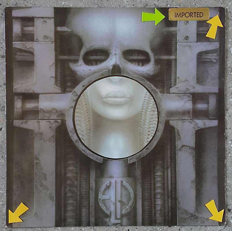EMERSON LAKE & PALMER BRAIN SALAD SURGERY Vinyl, LP, Album, Country: US Released: 1973