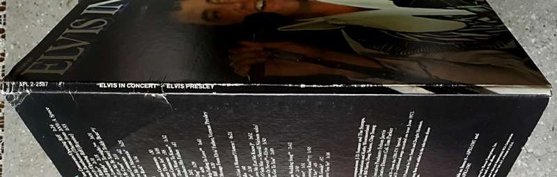 ELVIS PRESLEY - ELVIS IN CONCERT 2 × Vinyl, LP, Album, Indianapolis Country: US Released: Oct 1977