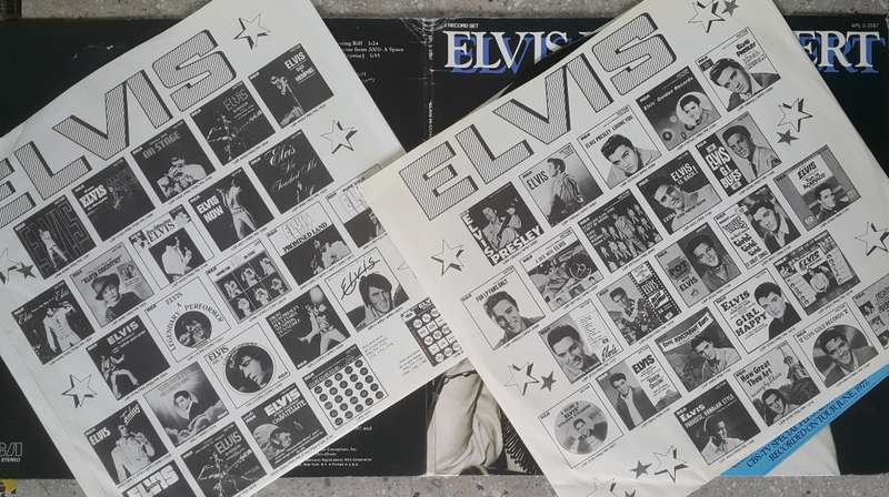 ELVIS PRESLEY - ELVIS IN CONCERT 2 × Vinyl, LP, Album, Indianapolis Country: US Released: Oct 1977