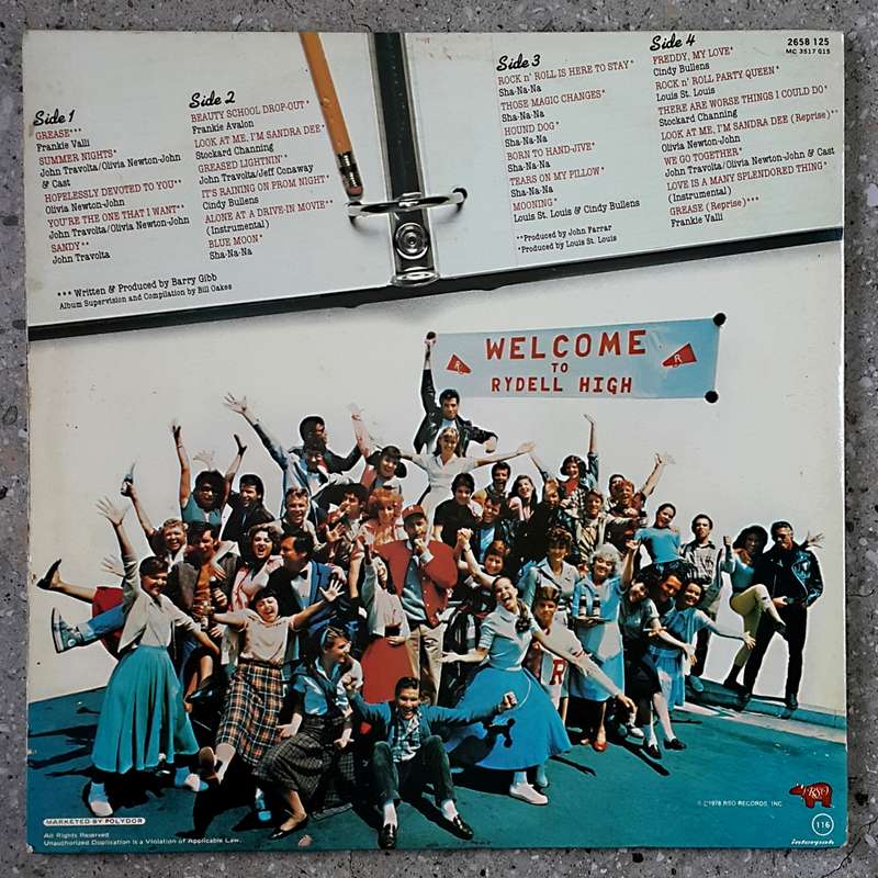 VARIOUS - GREASE 2 × Vinyl, LP, Album, Gatefold Country: South Africa Released: 1978