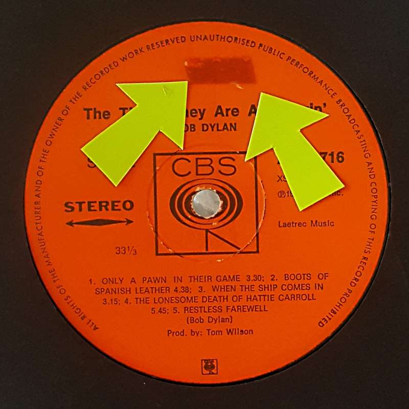 BOB DYLAN - THE TIMES THEY ARE A-CHANGIN`  Vinyl, LP, Album, Stereo Country: South Africa 1972