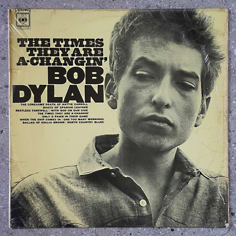 BOB DYLAN - THE TIMES THEY ARE A-CHANGIN`  Vinyl, LP, Album, Stereo Country: South Africa 1972