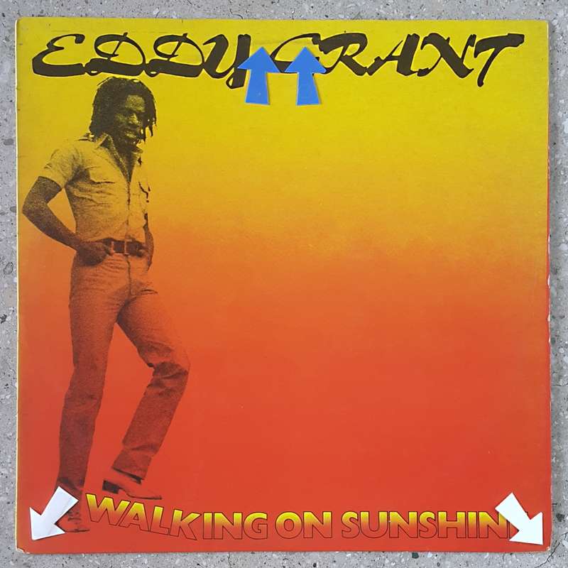 EDDY GRANT - WALKING ON SUNSHINE Vinyl, LP Country: South Africa Released: 1979