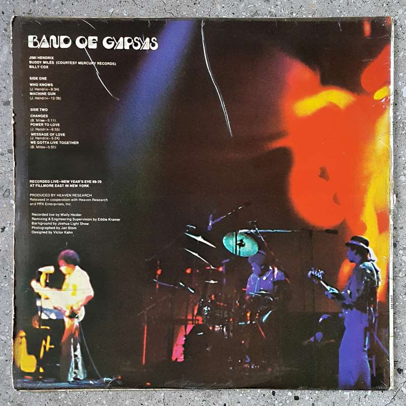 JIMI HENDRIX - BAND OF GYPSYS Vinyl, LP, Album, Gatefold Country: South Africa Released: 1970