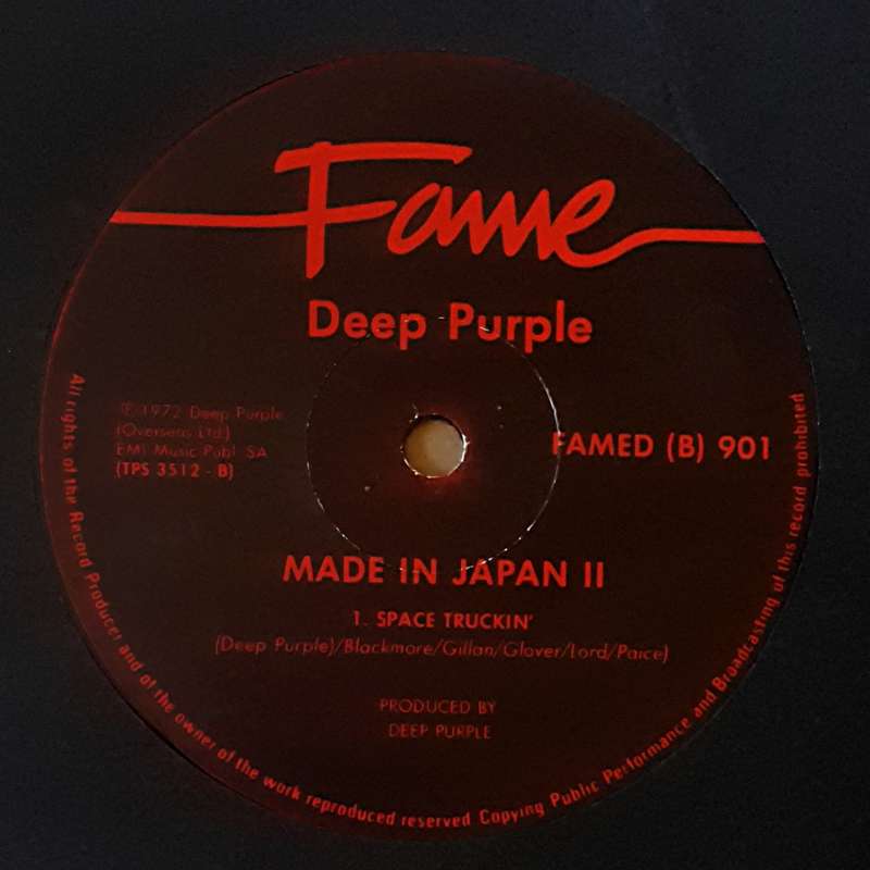 DEEP PURPLE - MADE IN JAPAN 2 × Vinyl, LP, Album, Reissue, Gat Country: South Africa Released: 1982