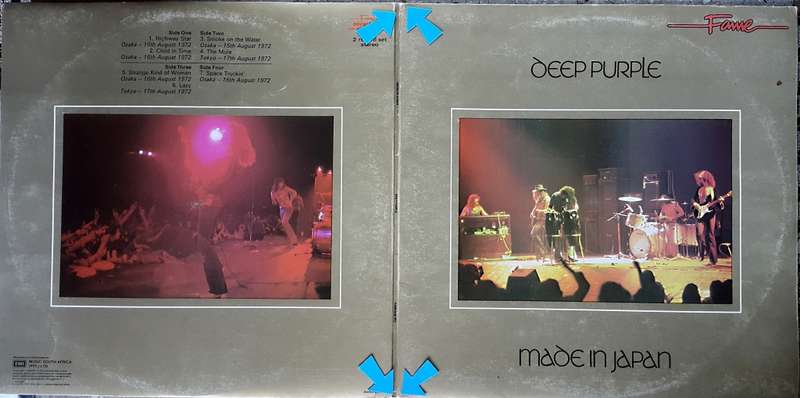 DEEP PURPLE - MADE IN JAPAN 2 × Vinyl, LP, Album, Reissue, Gat Country: South Africa Released: 1982
