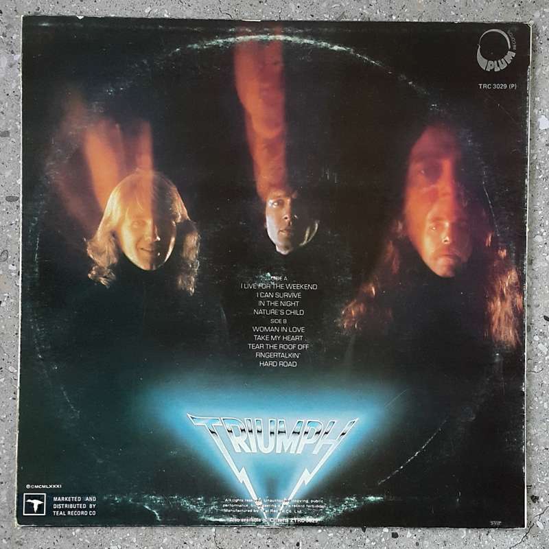 TRIUMPH - PROGRESSIONS OF POWER Vinyl, LP, Album Country: South Africa Released: 1981