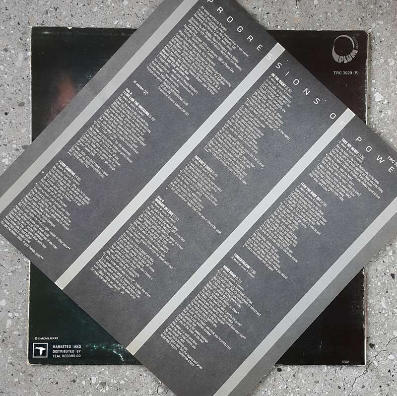 TRIUMPH - PROGRESSIONS OF POWER Vinyl, LP, Album Country: South Africa Released: 1981