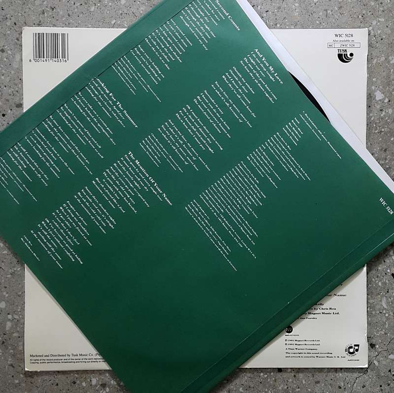 CHRIS REA - AUBERGE Vinyl, LP, Album Country: South Africa Released: 1991
